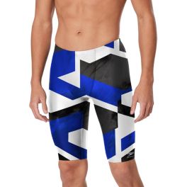 Speedo Men's Edge Splice Jammer Navy/Gold - 22 - Navy