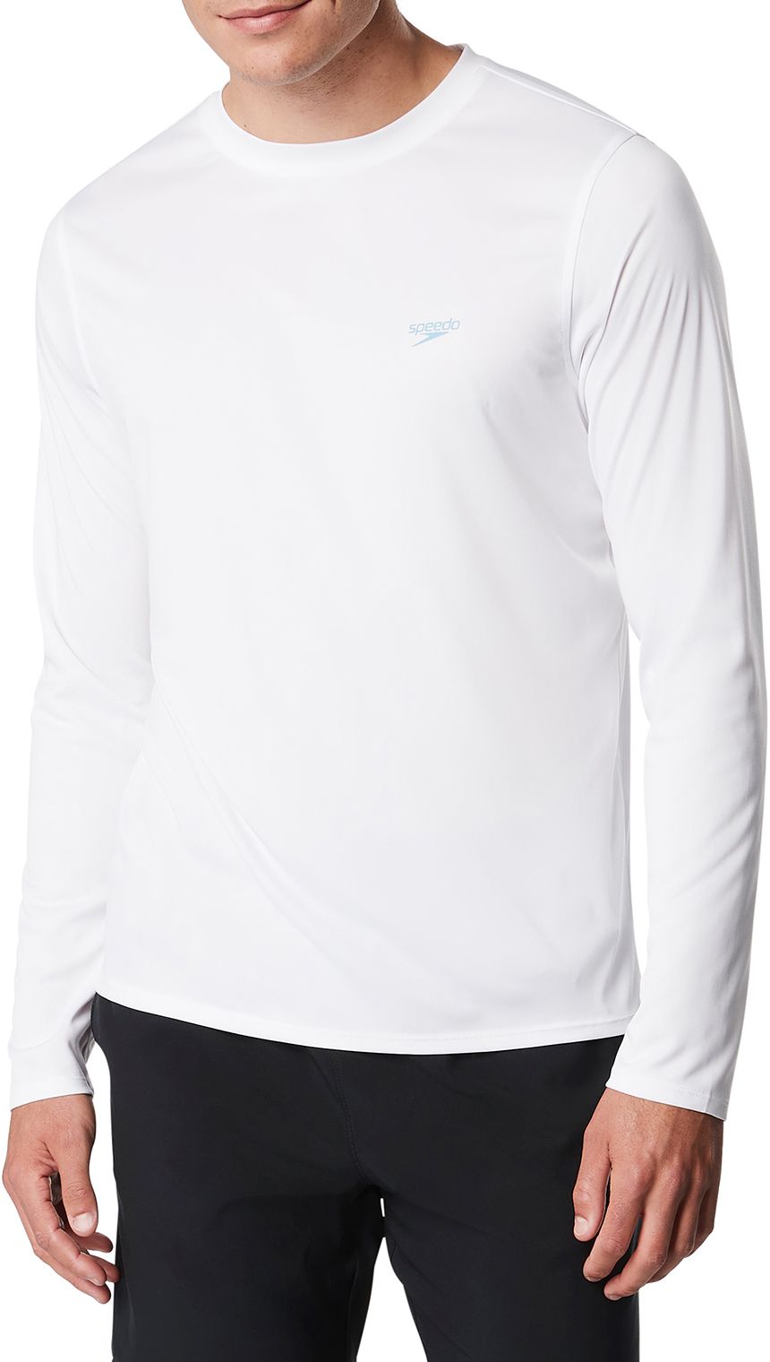 Speedo Maglietta UV Manica Lunga Rash Guard Con Protezione Solare UPF 50+ Per Bambini E Ragazzi