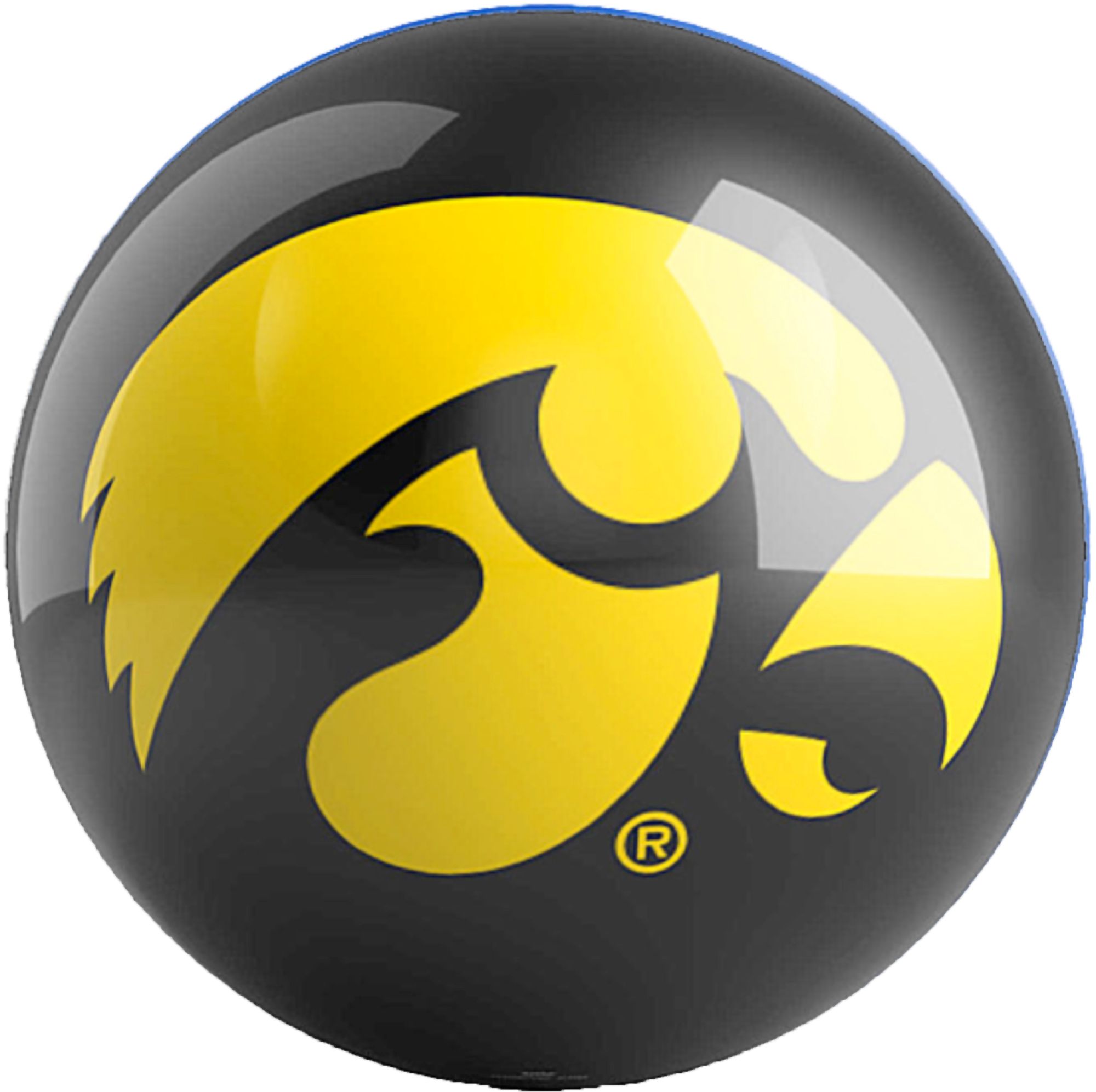 Strikeforce Iowa Hawkeyes Undrilled Bowling Ball product image