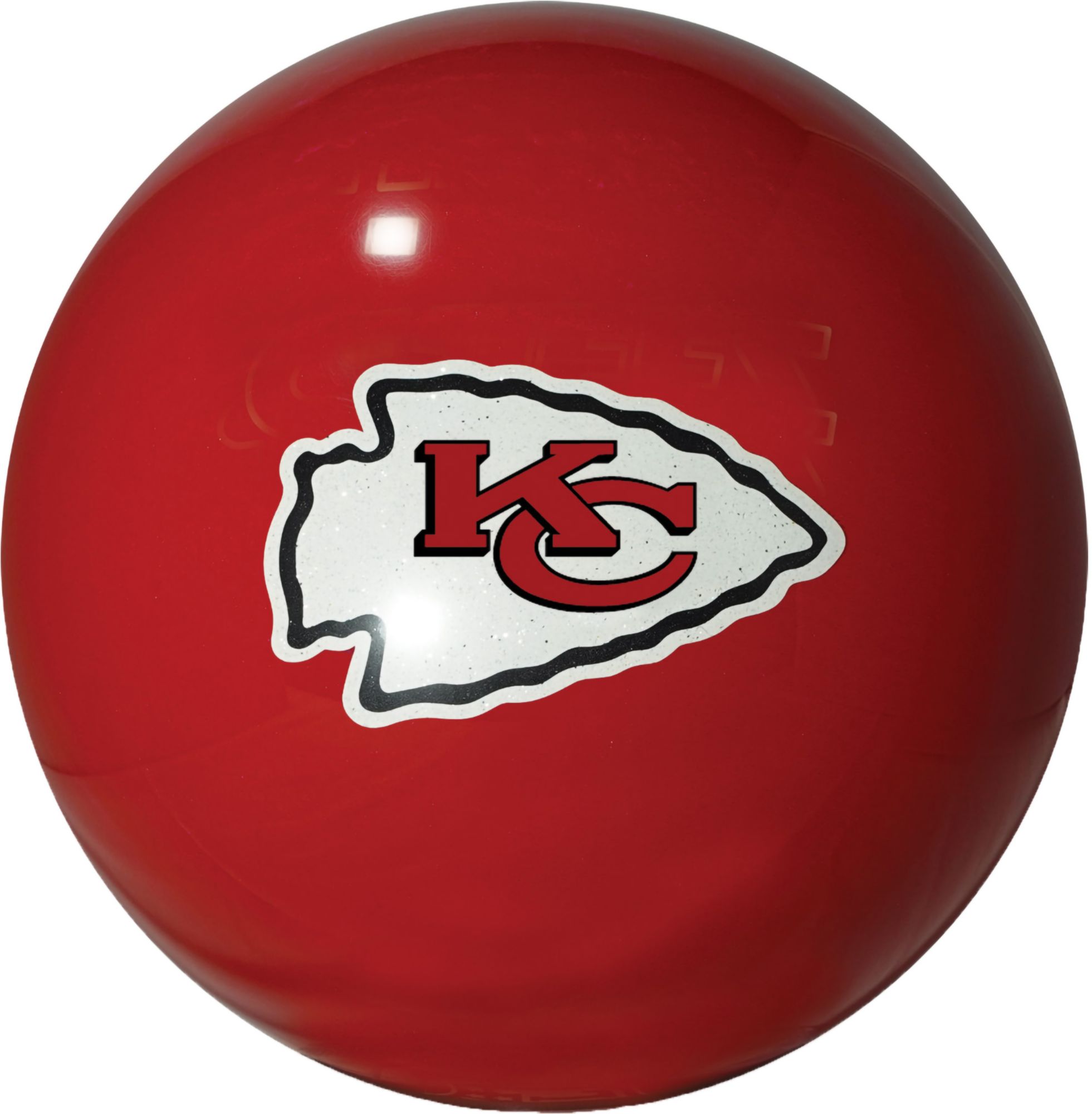 Strikeforce Kansas City Chiefs Engraved Undrilled Bowling Ball product image
