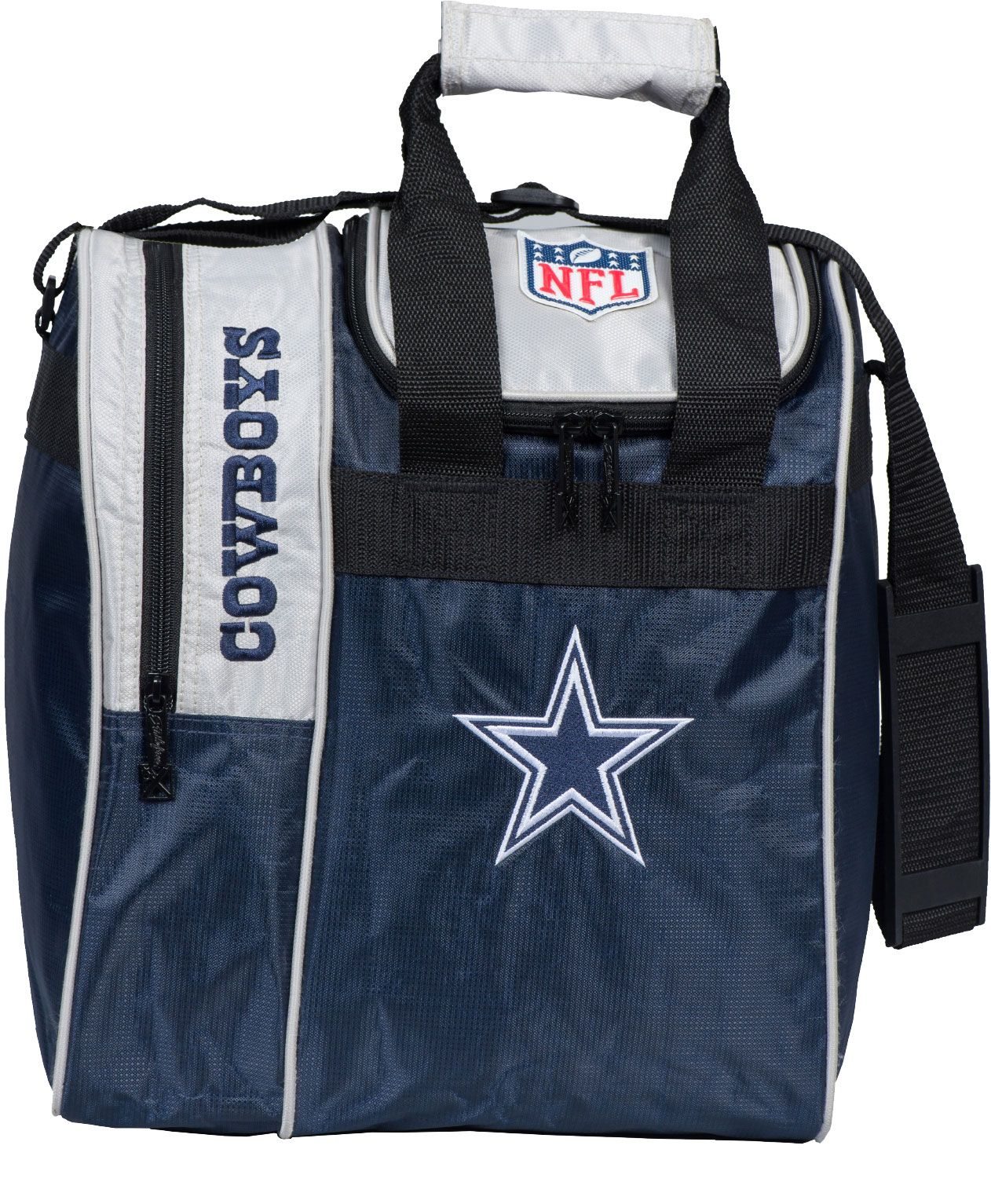 Strikeforce Dallas Cowboys Single Bowling Ball Tote Bag