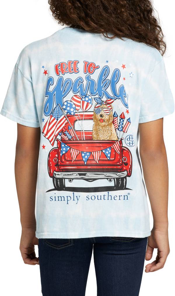 Simply Southern Girls' Free2Spark T-Shirt product image