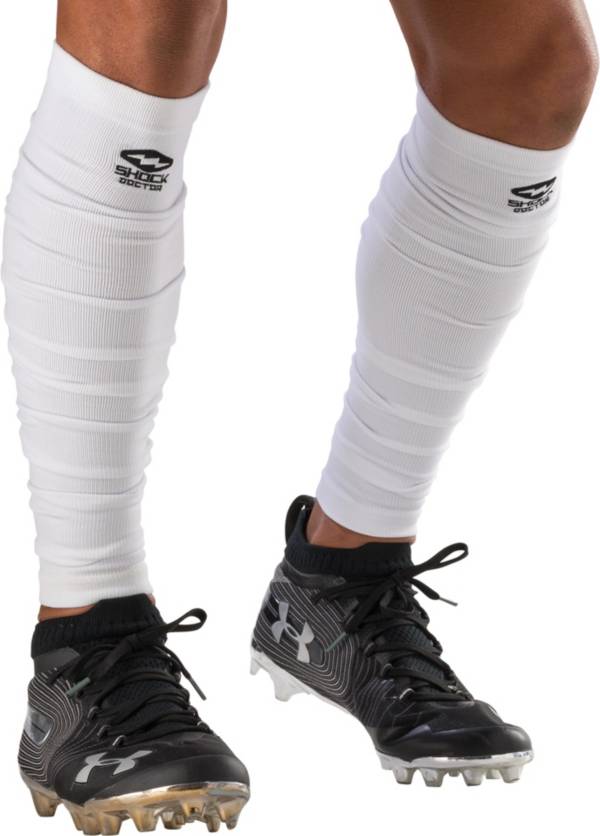  Kasyat Football scrunch Leg Sleeve for Men scrunch Soccer sock Calf  Compression Sleeve for Adult Youth Women Athlete (Black) : Health &  Household