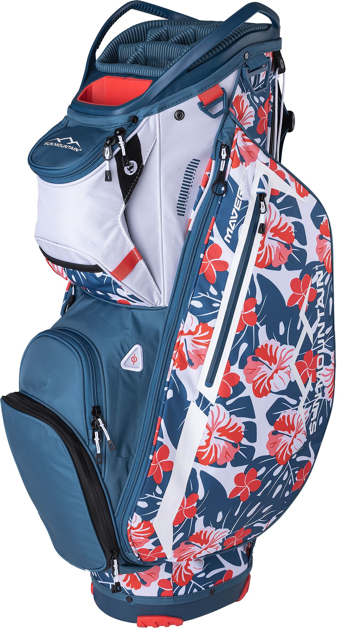 Sun Mountain 2024 Maverick Cart Bag Dick S Sporting Goods   23SMOU2024MVRCKCRBAG Tropic Midnight White