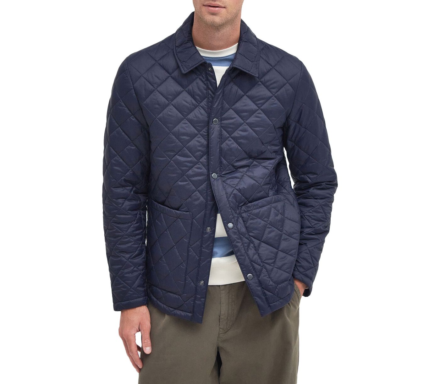 Quilted barbour jacket mens on sale