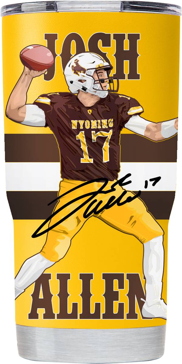 Wyoming Cowboys Josh Allen #17 Jersey - Gold