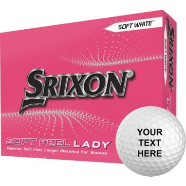 sorry, Srixon 2023 Soft Feel Lady Personalized Golf Balls is currently out of stock