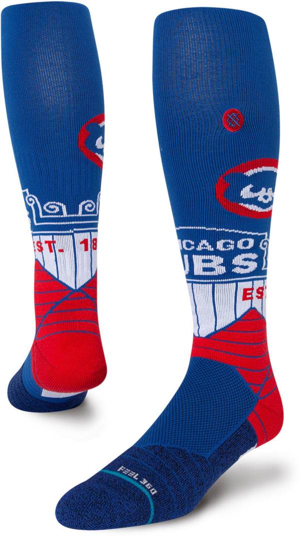 Stance Chicago Cubs Royal Cubby Bear Over the Calf Sock product image