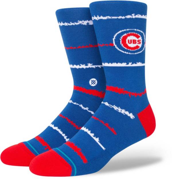 Stance Chicago Cubs Royal Chalk Crew Sock product image