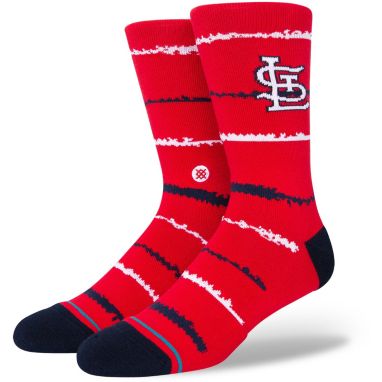 sorry, Stance St. Louis Cardinals Red Chalk Crew Sock is currently out of stock