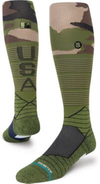 Youth Stance Tan MLB 2021 Armed Forces Day Diamond Pro Over The Calf Socks