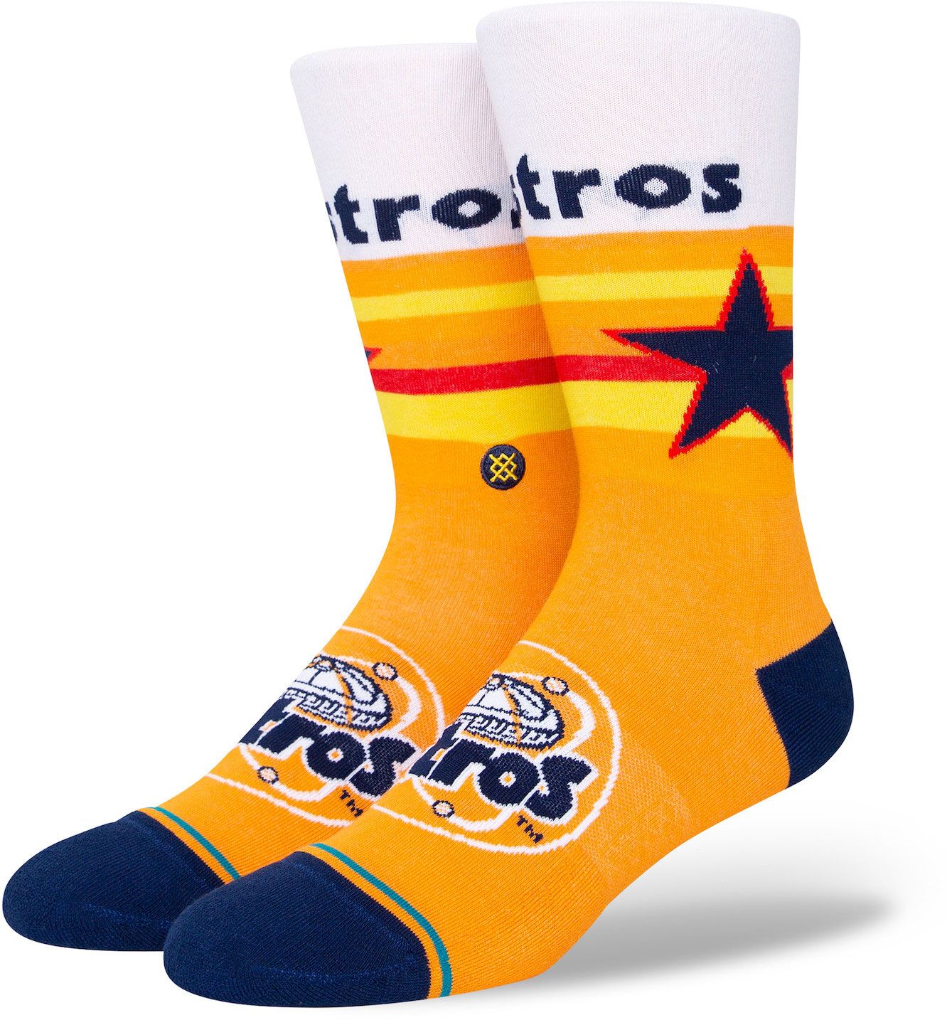 Stance Houston Astros Orange Astrodome Crew Sock product image