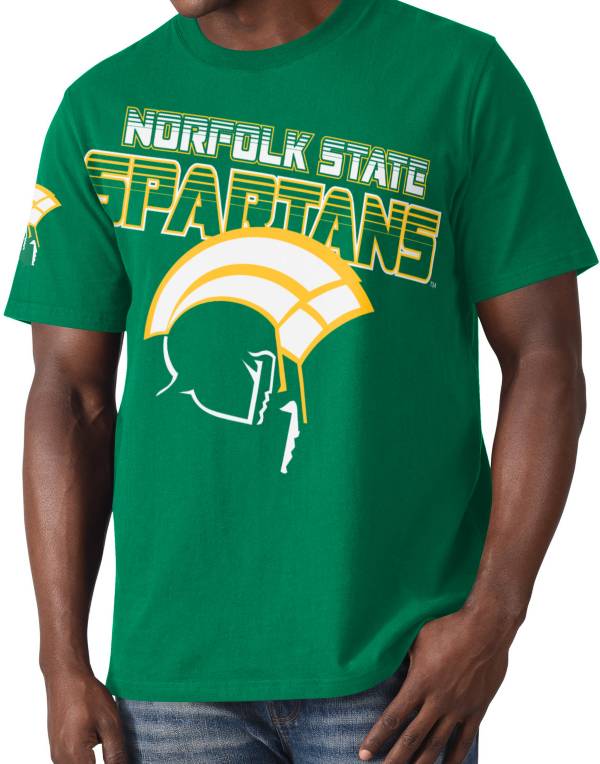 Starter Men's Norfolk State Spartans Green Graphic T-Shirt product image