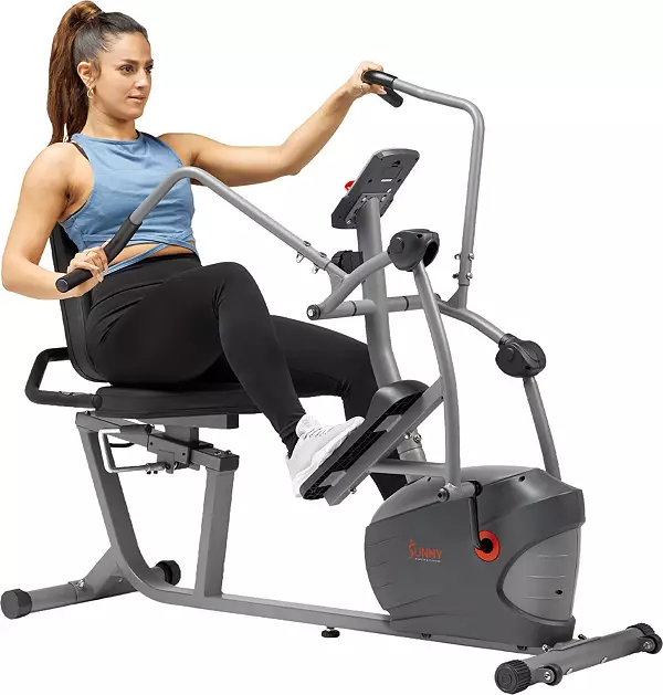 Fan Exercise Bike with Device Holder, Sunny Health & Fitness