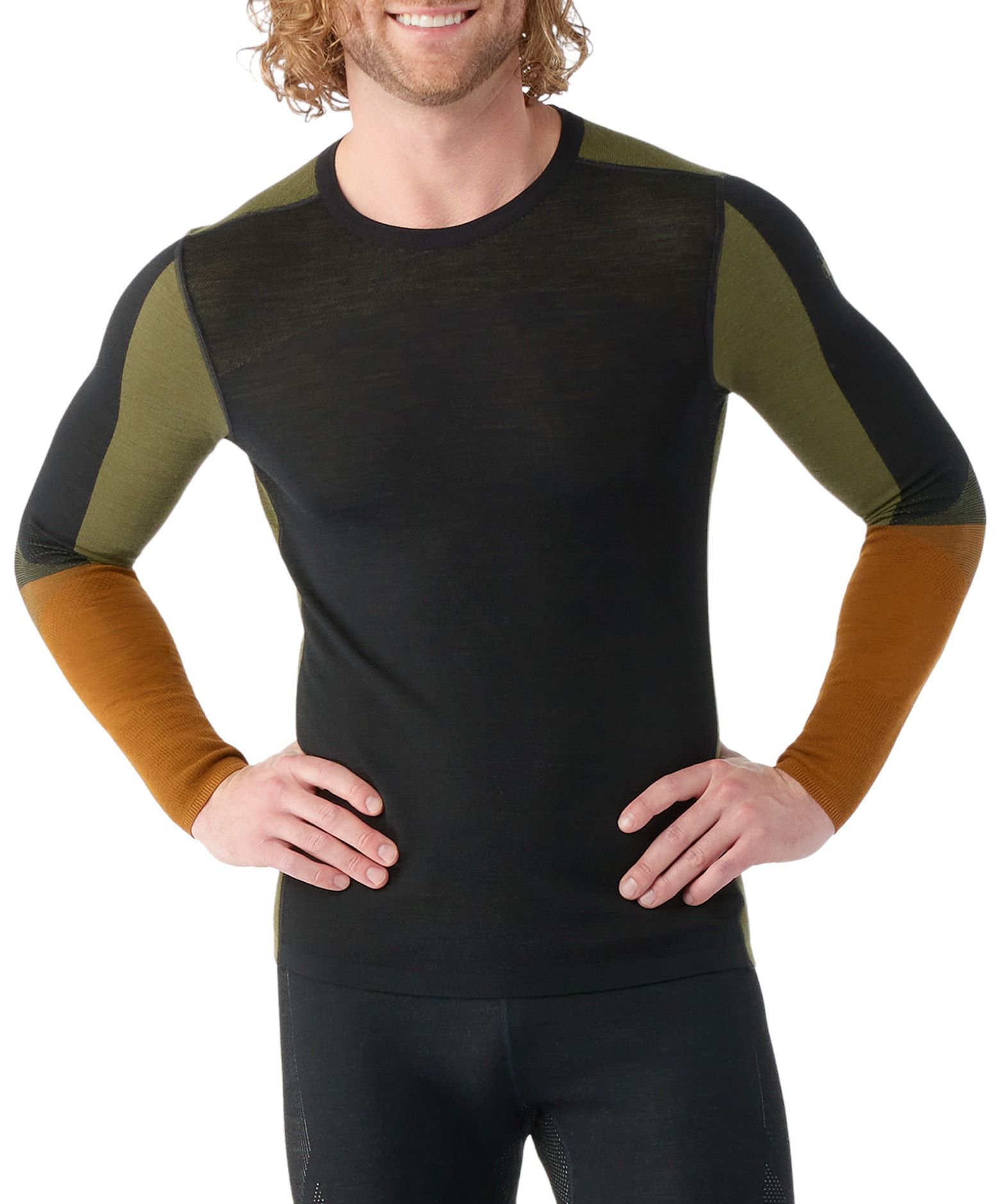 Smartwool Men's Intraknit Thermal Merino Colorblock Crew Base Layer Top product image