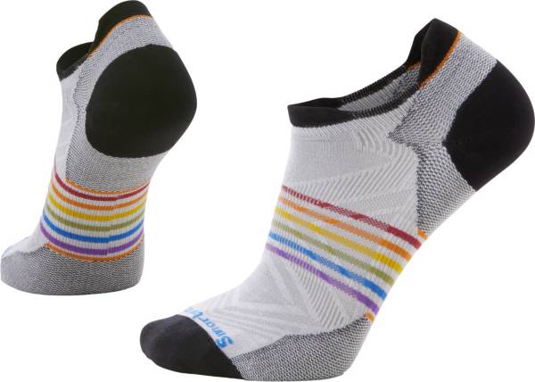 Smartwool Run Zero Cushion Pride Rainbow Low Ankle Socks product image