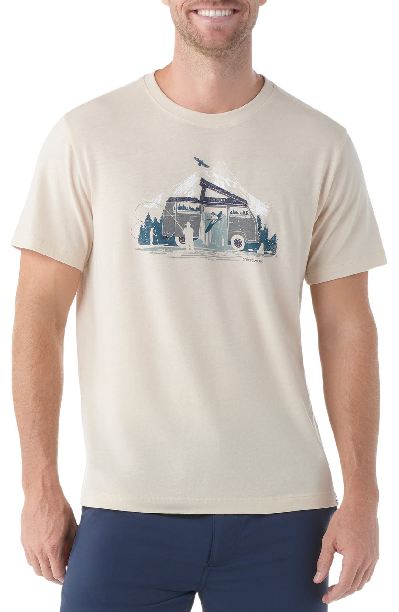SmartWool Men's River Van Graphic Short Sleeve T-Shirt product image