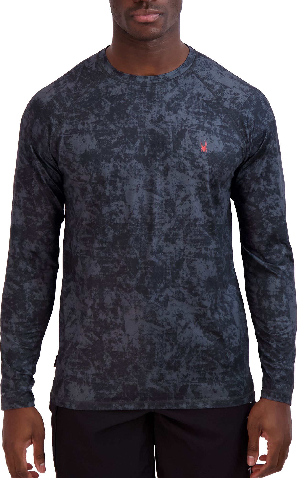 Spyder Men's Distressed Long Sleeve Printed Jersey Rashguard product image