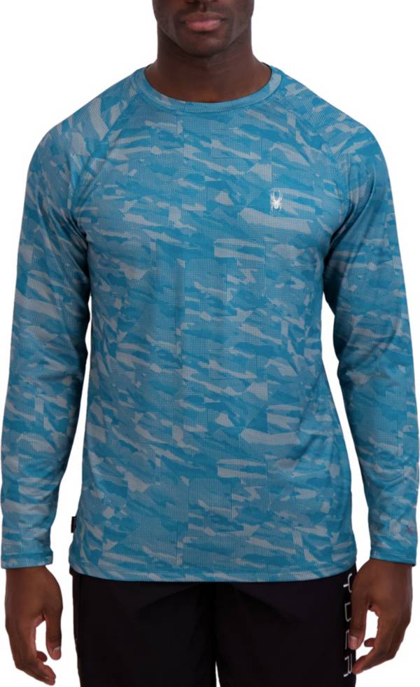 Spyder Men's Long Sleeve Stratic Camo Printed Jersey Rashguard product image