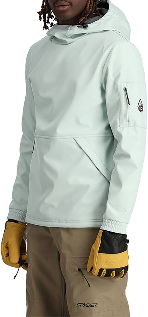 Spyder Men's Full Zip Hooded Soft Shell Jacket, Color Variation