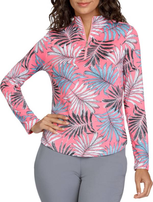 Tail Women's Long Sleeve 1/4 Zip Funnel Neck Golf Top Golf Galaxy