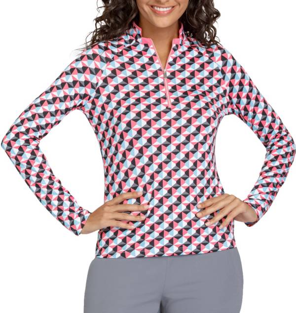 Tail Women's Long Sleeve 1/4 Zip Raglan Golf Top Dick's Sporting Goods