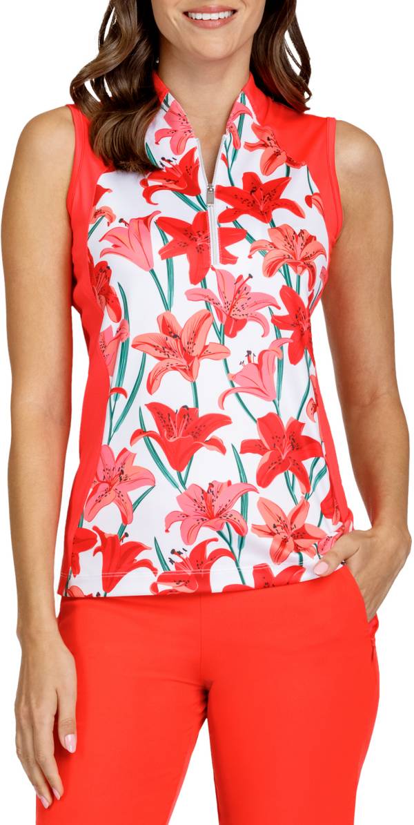 Tail Women's Sleeveless 1/4 Zip Gigi Golf Polo Dick's Sporting Goods