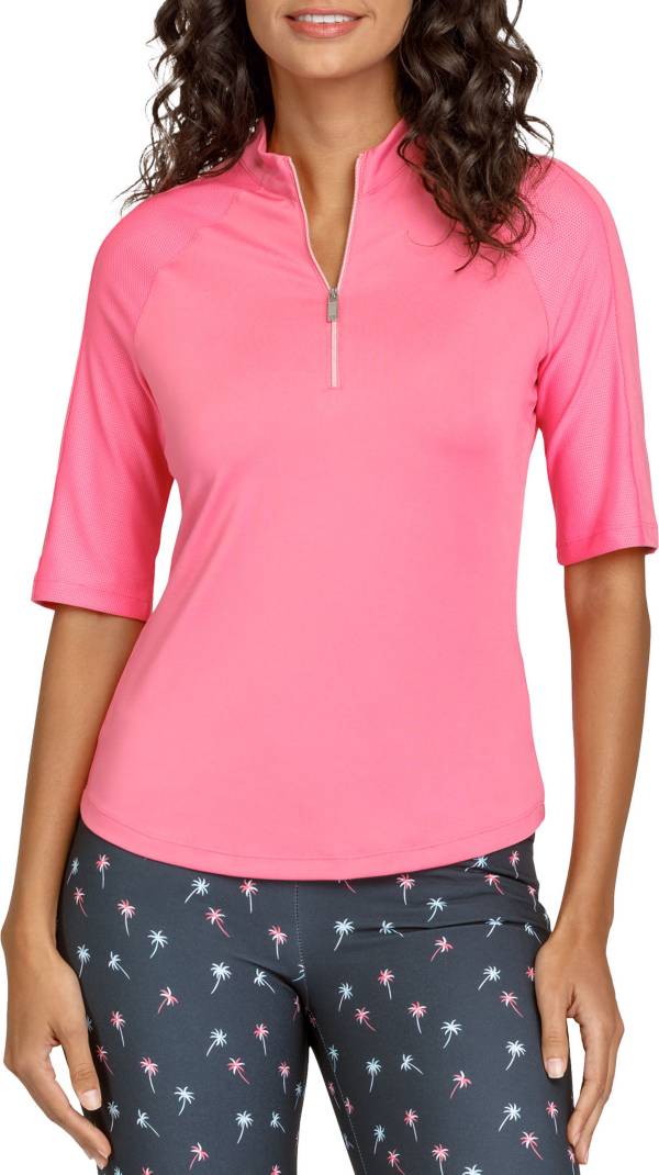 Ladies elbow length golf shirts sale