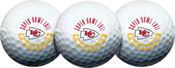 Team Effort Super Bowl LVII Champions Kansas City Chiefs Golf Balls - 3 Pack product image