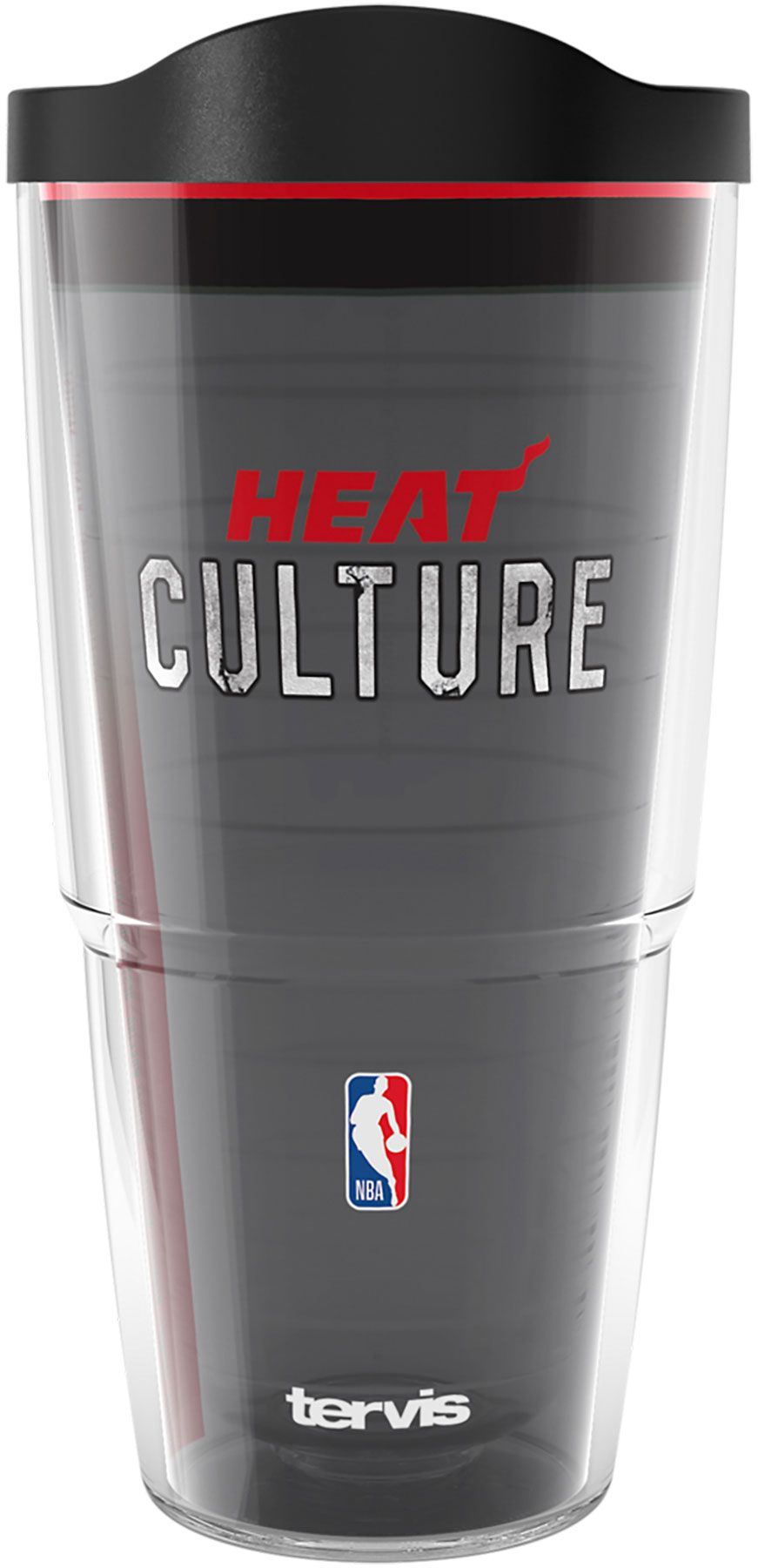 Tervis 2023-24 City Edition Miami Heat Clear 24oz Tumbler