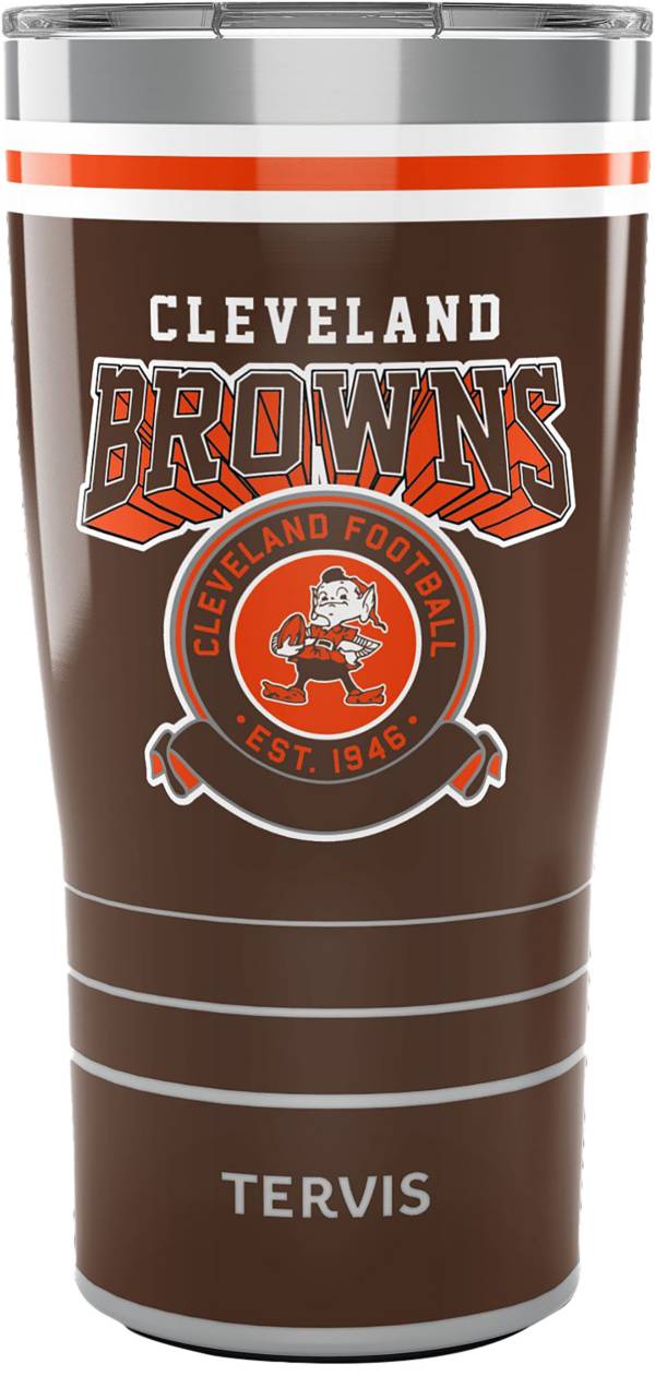 Fanatics Cleveland Browns 20oz. Black Powder Coat Tumbler