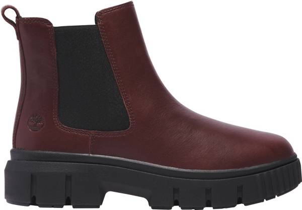 timberland burgundy chelsea boots