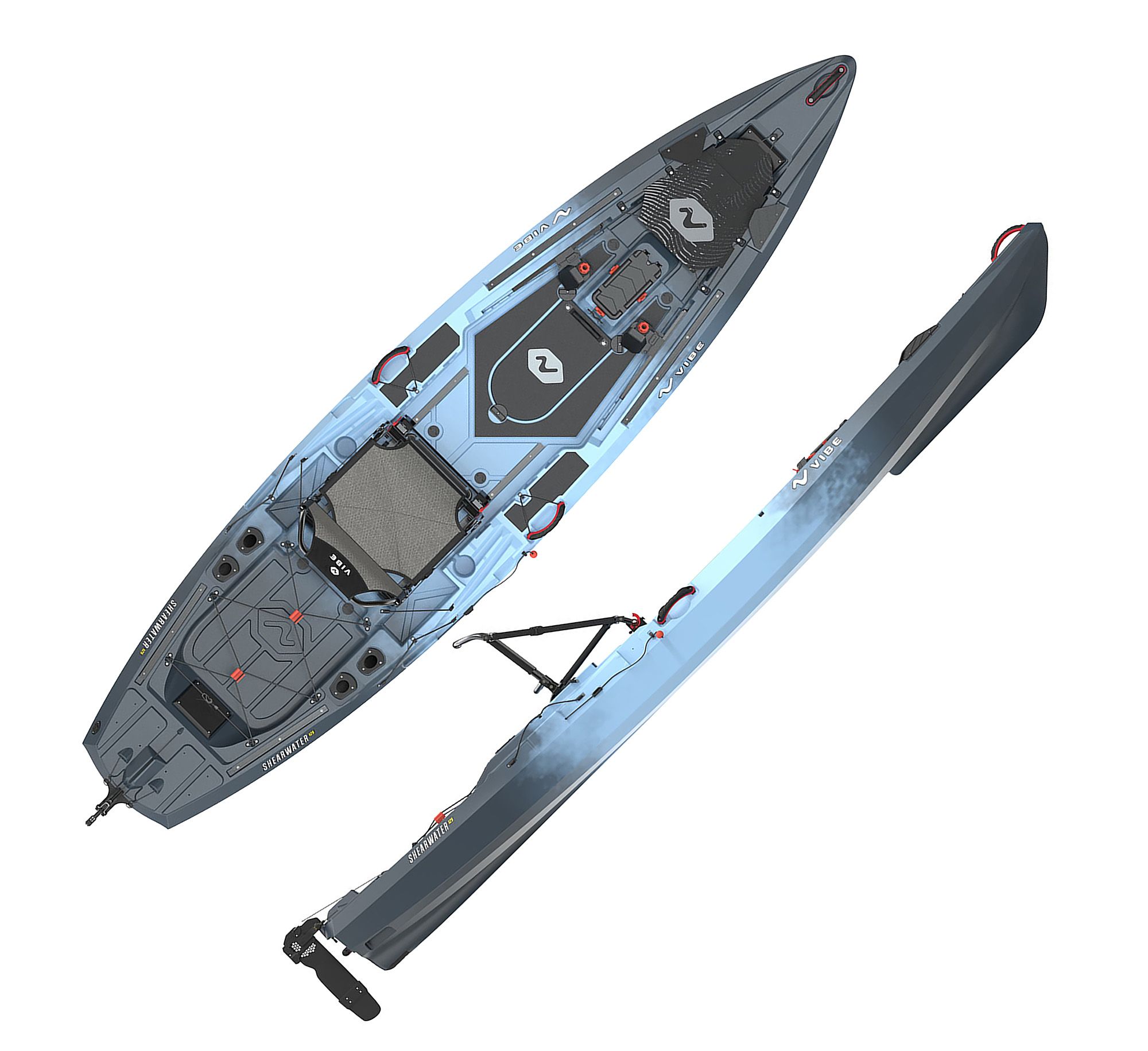 Vibe Shearwater 125 Kayak Angler Kayak product image