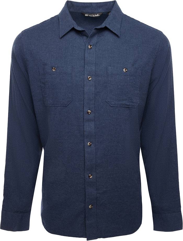 TravisMathew Men's Cloud Flannel Button-Up Shirt | Dick's Sporting