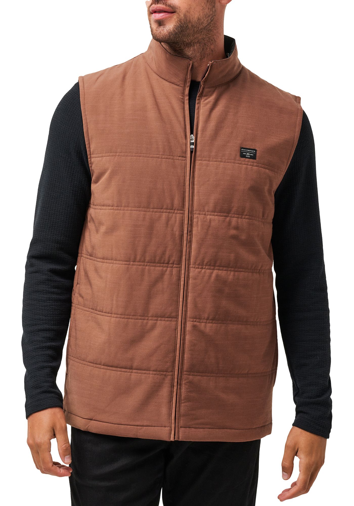 Travis offers mathew golf vest reversible vest