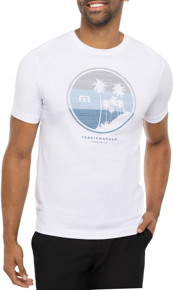 TravisMathew Men's Seafoam Golf T-Shirt | Golf Galaxy
