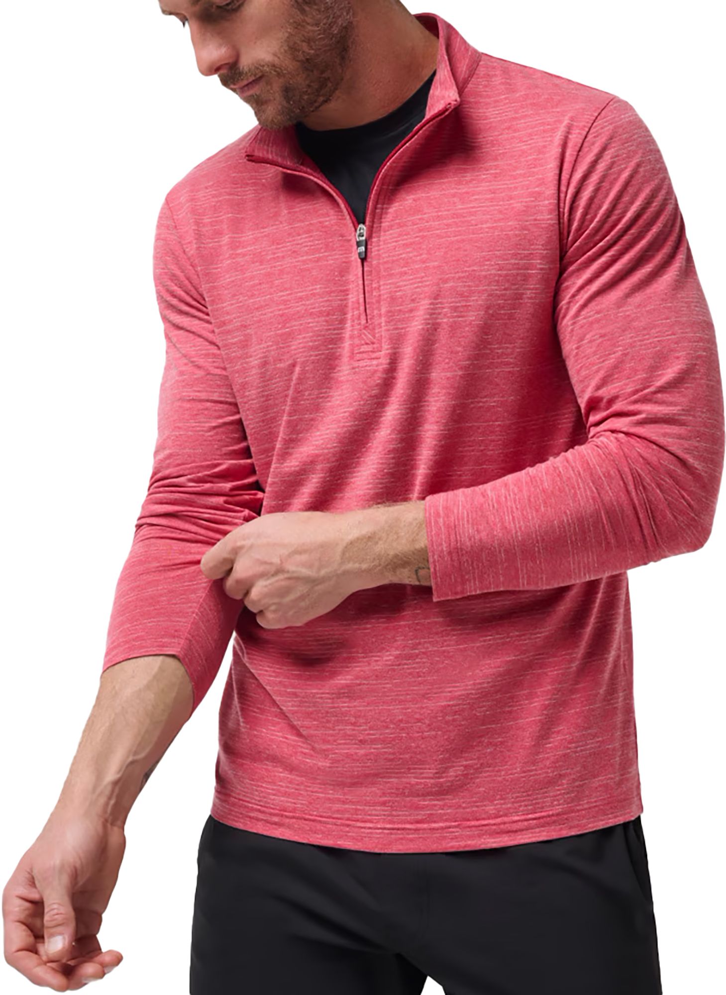 TravisMathew Men's The Heater ¼ Zip Golf Pullover product image