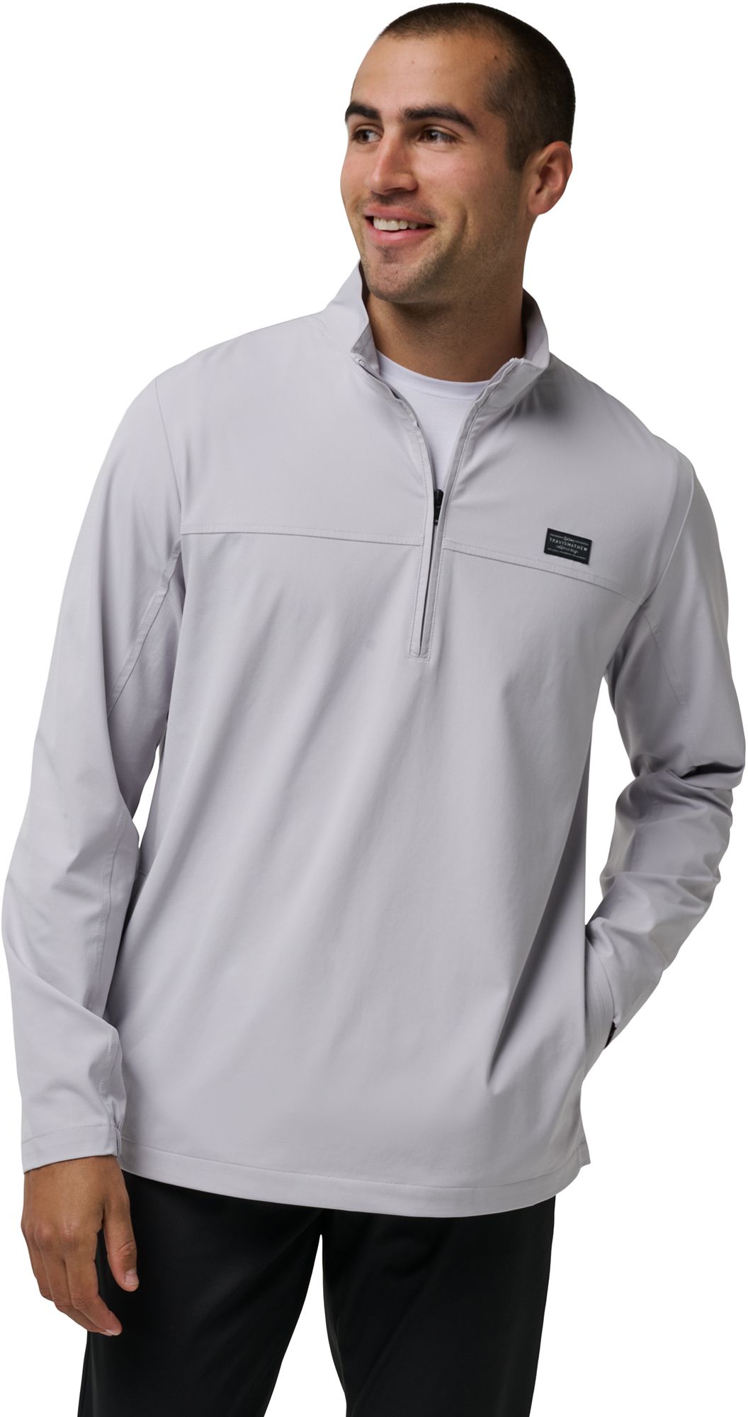 TravisMathew Men's Wanderlust 1/4 Zip Golf Jacket product image