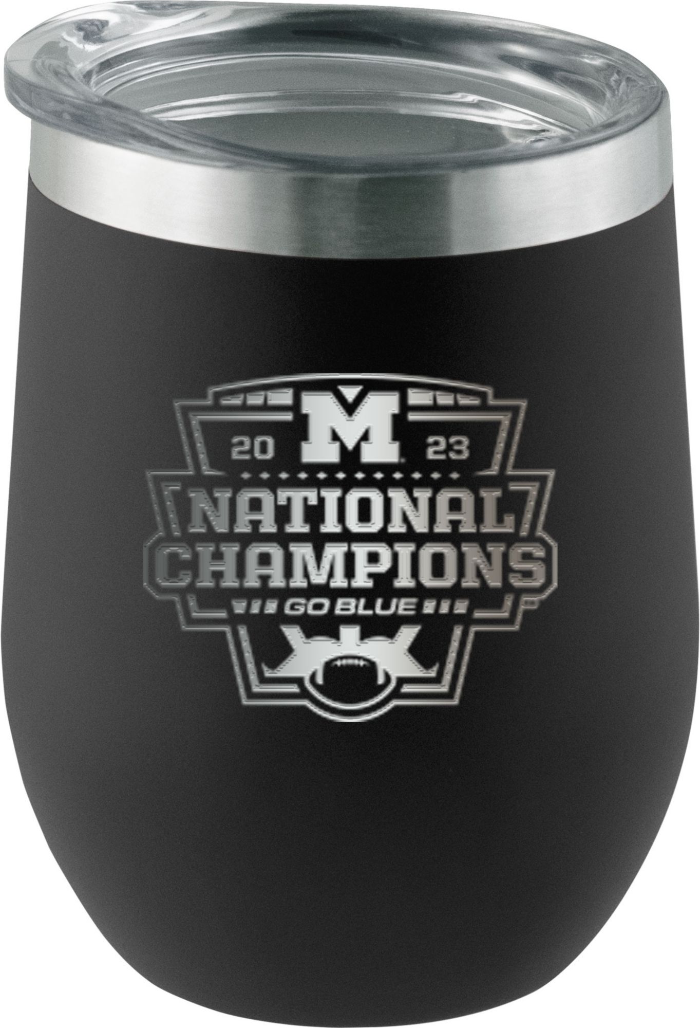 Memory Company 2023 College Football National Champions Michigan Wolverines 12 oz. Lowball Stainless Steel Tumbler