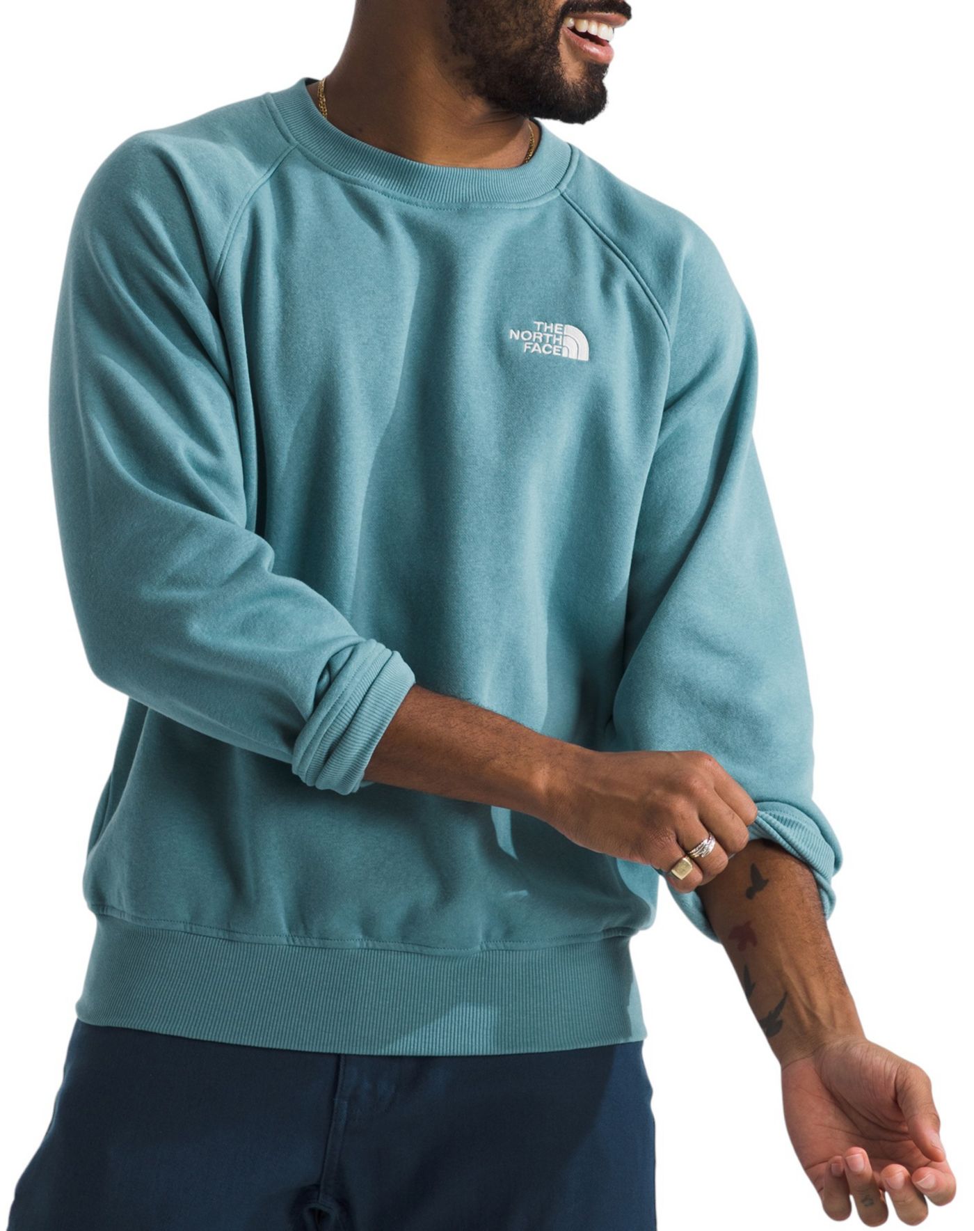 North face men's crewneck sweatshirt online