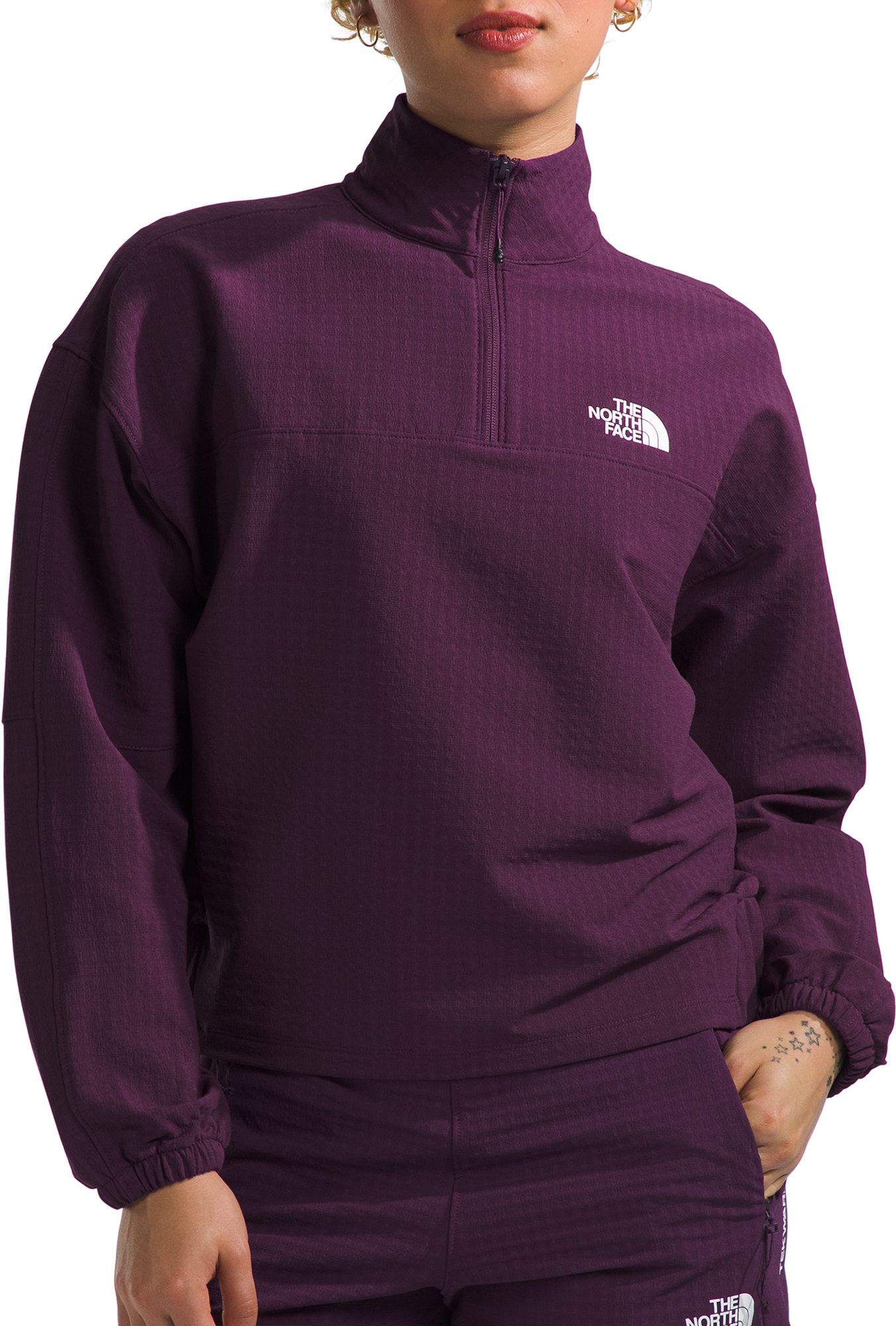 The North Face Women's Tekware Grid 1/4 Zip Jacket