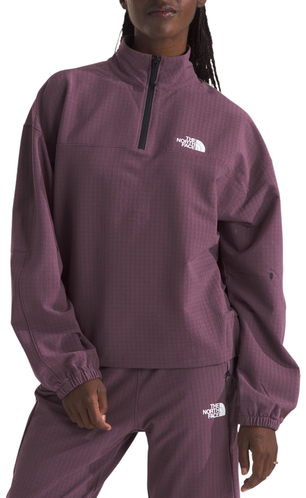 The North Face Women's Tekware Grid 1/4 Zip Pullover product image