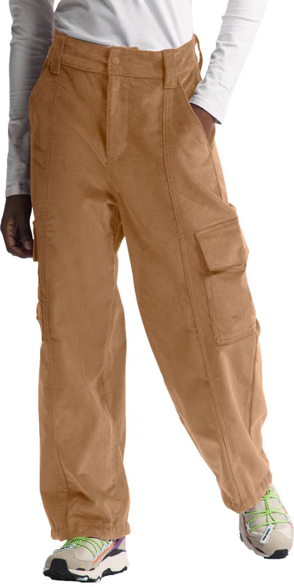 The North Face Ladies 2XL XXL Light CARGO Drawstring Pants, Khaki