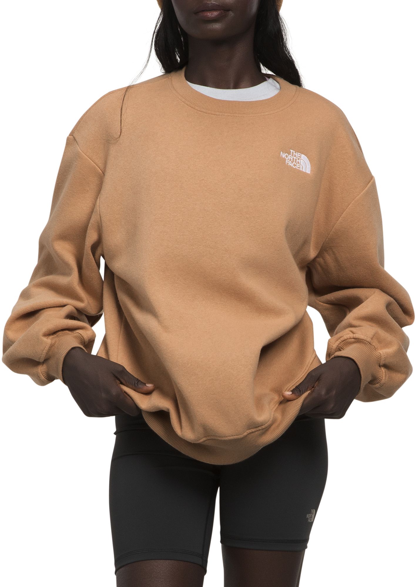womens oversized crewneck sweatshirt