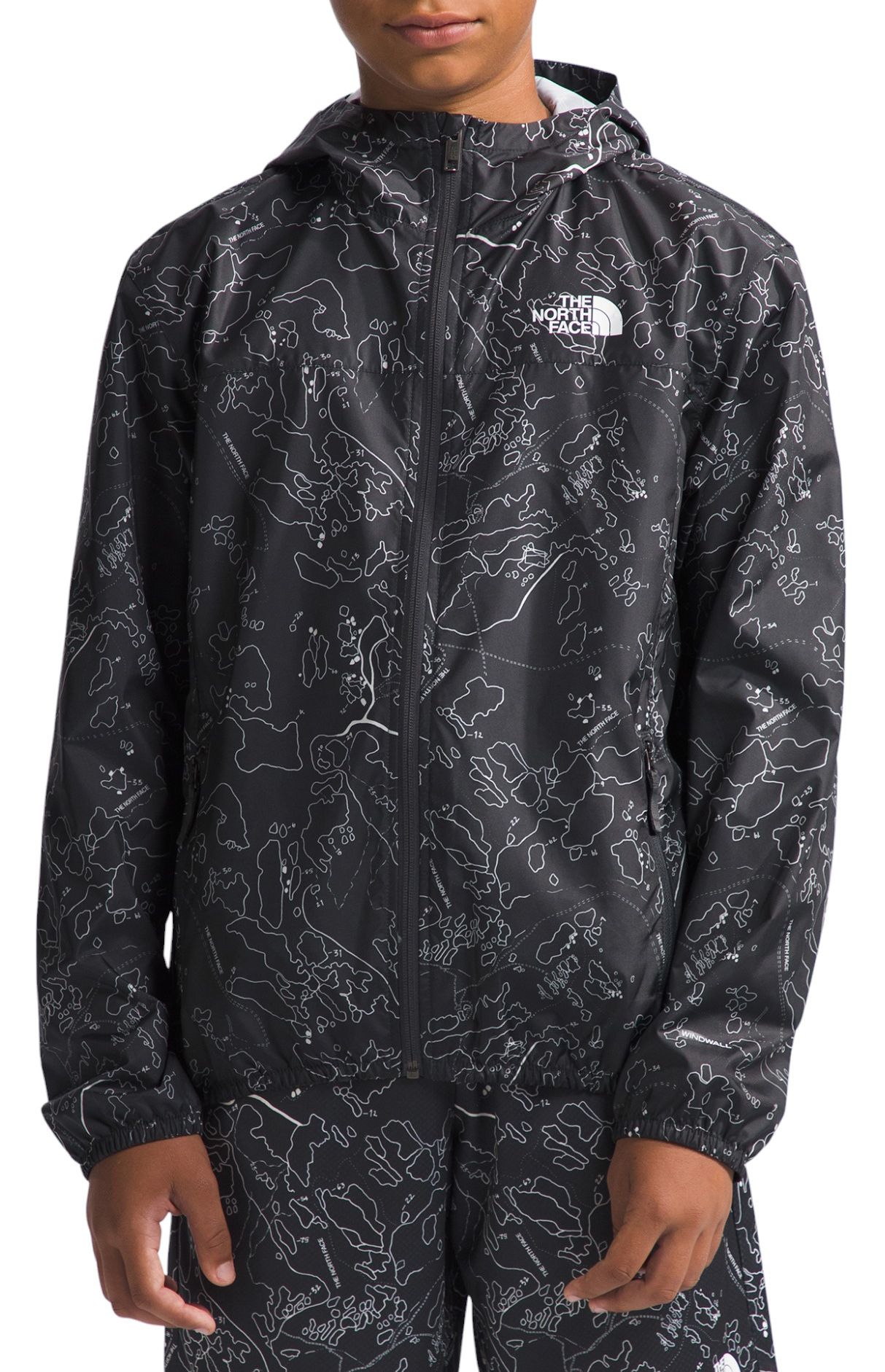 The North Face Boys' Never Stop Hooded WindWall Jacket product image