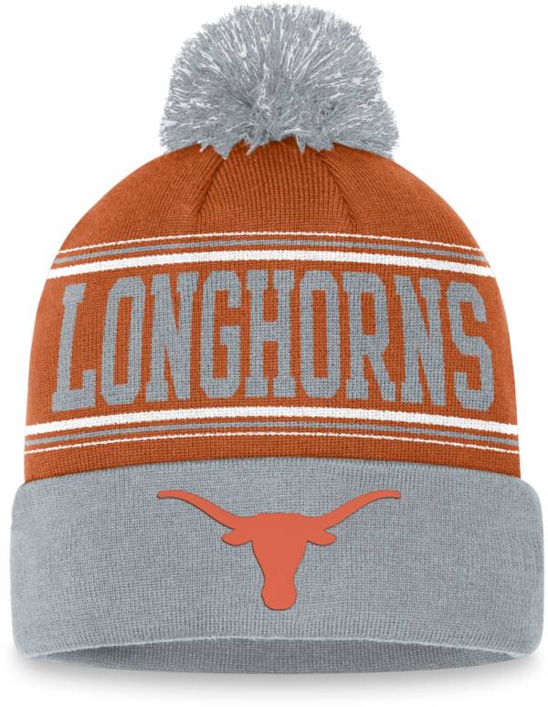 Top of the World Men's Texas Longhorns Burnt Orange Draft Pom Knit