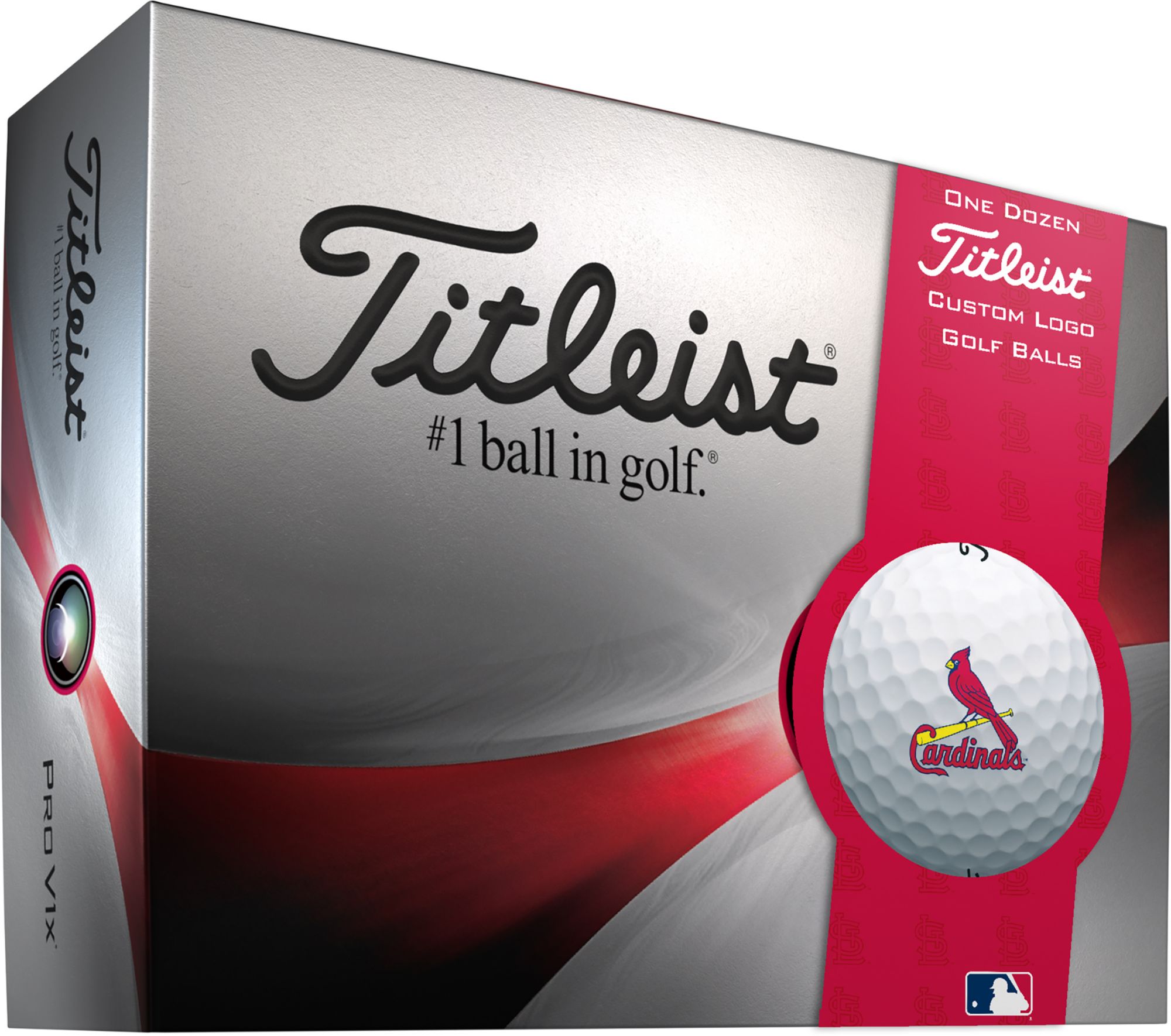 Titleist 2023 Pro V1x St. Louis Cardinals Golf Balls product image