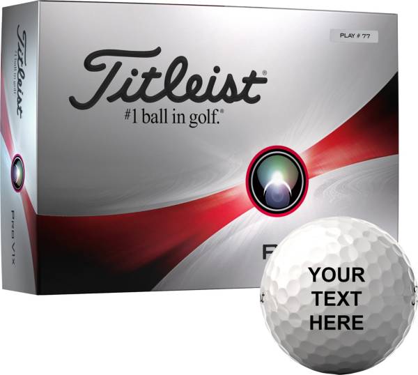 Titleist 2023 Pro V1x High Number Personalized Golf Balls product image