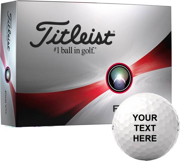 Titleist 2023 Pro V1x Personalized Golf Balls Golf Galaxy