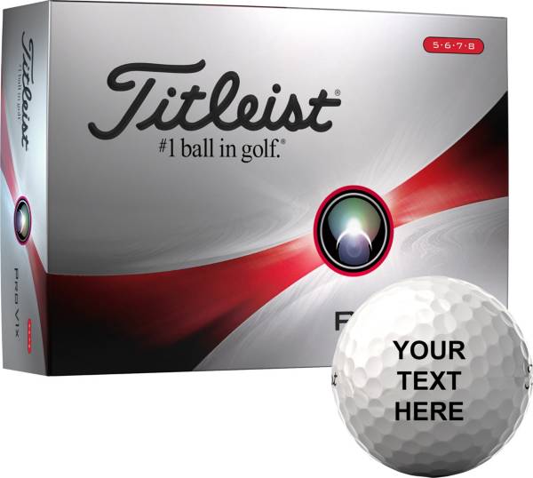 Titleist 2023 Pro V1x Double Digit Personalized Golf Balls product image